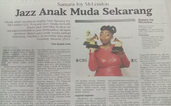 Samara Joy, dalam liputan