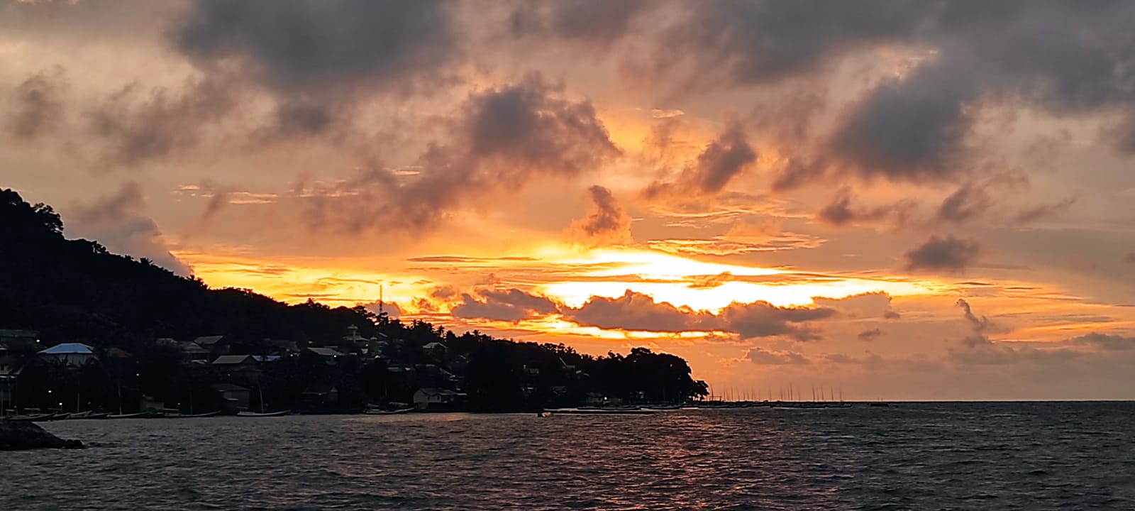 Senja di Kalimantan