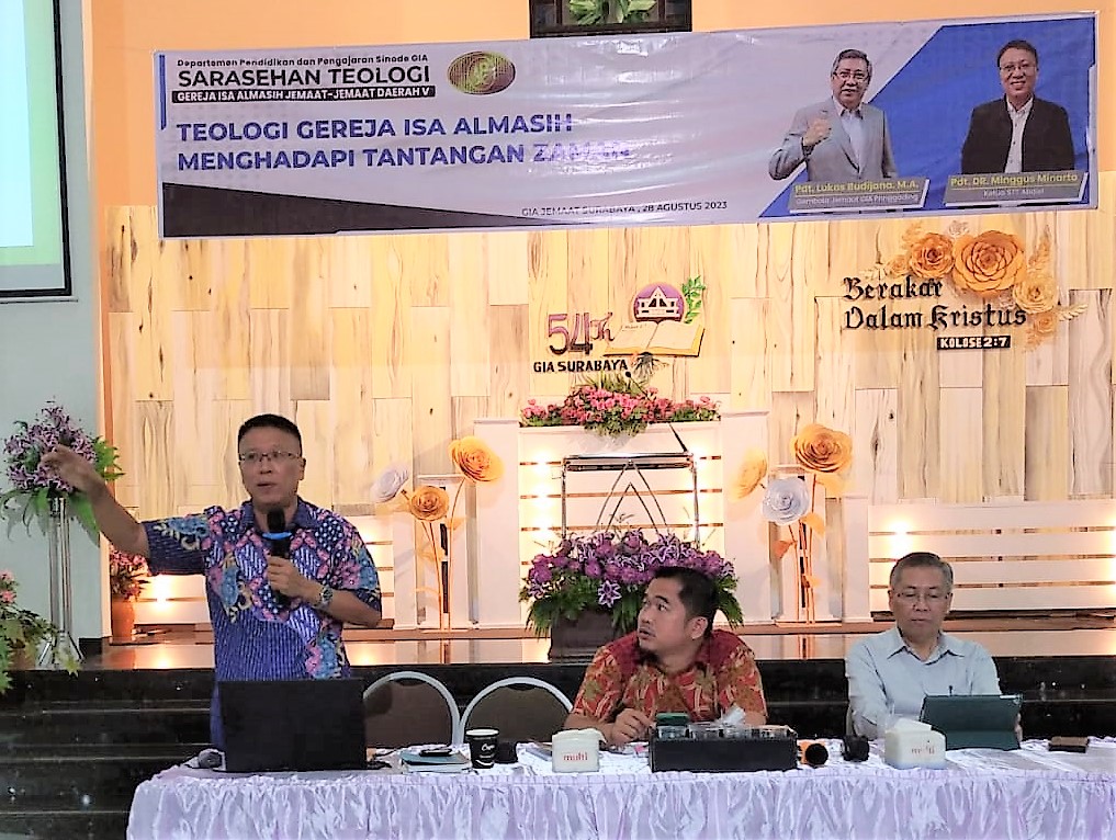 Sarasehan Teologi Gereja Isa Almasih di GIA Jemaat Surabaya